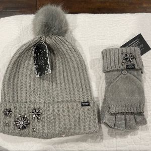 vs beanie & gloves set